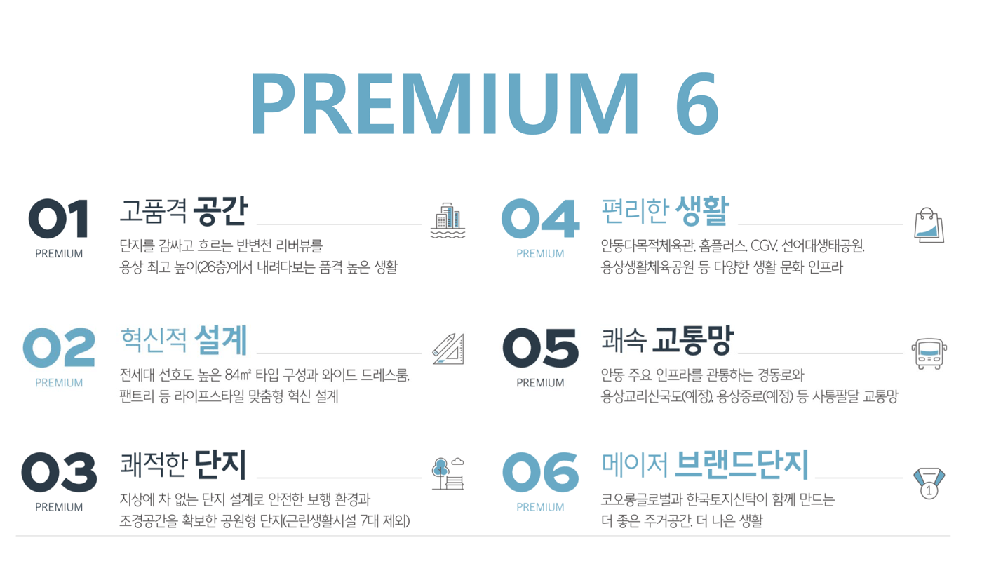안동용상하늘채 모델하우스